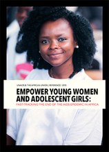 Empower young women and adolescent girls: Fast-Track the end of the AIDS epidemic in Africa 